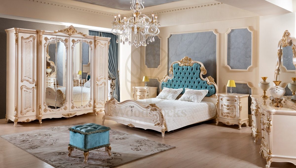 Royal Asaba Hand Carved Teak King Size Bed, Saharanpur, King Size Bed
