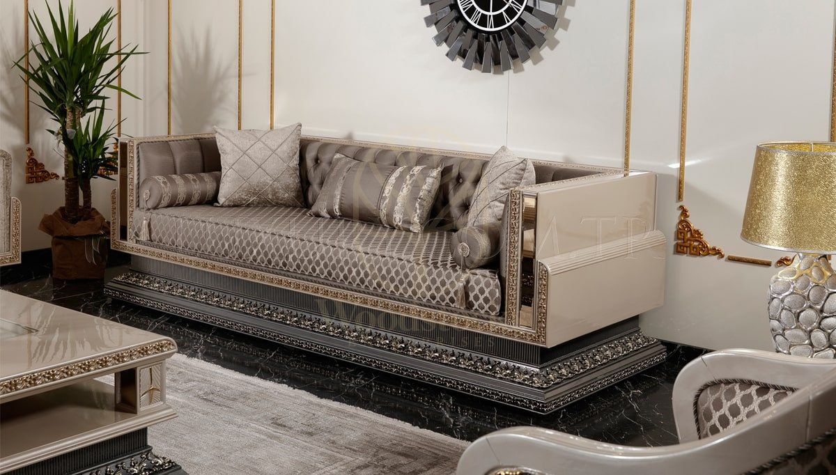 Royal Pars Hand Carved Teak Sofa Set, Saharanpur, view 3