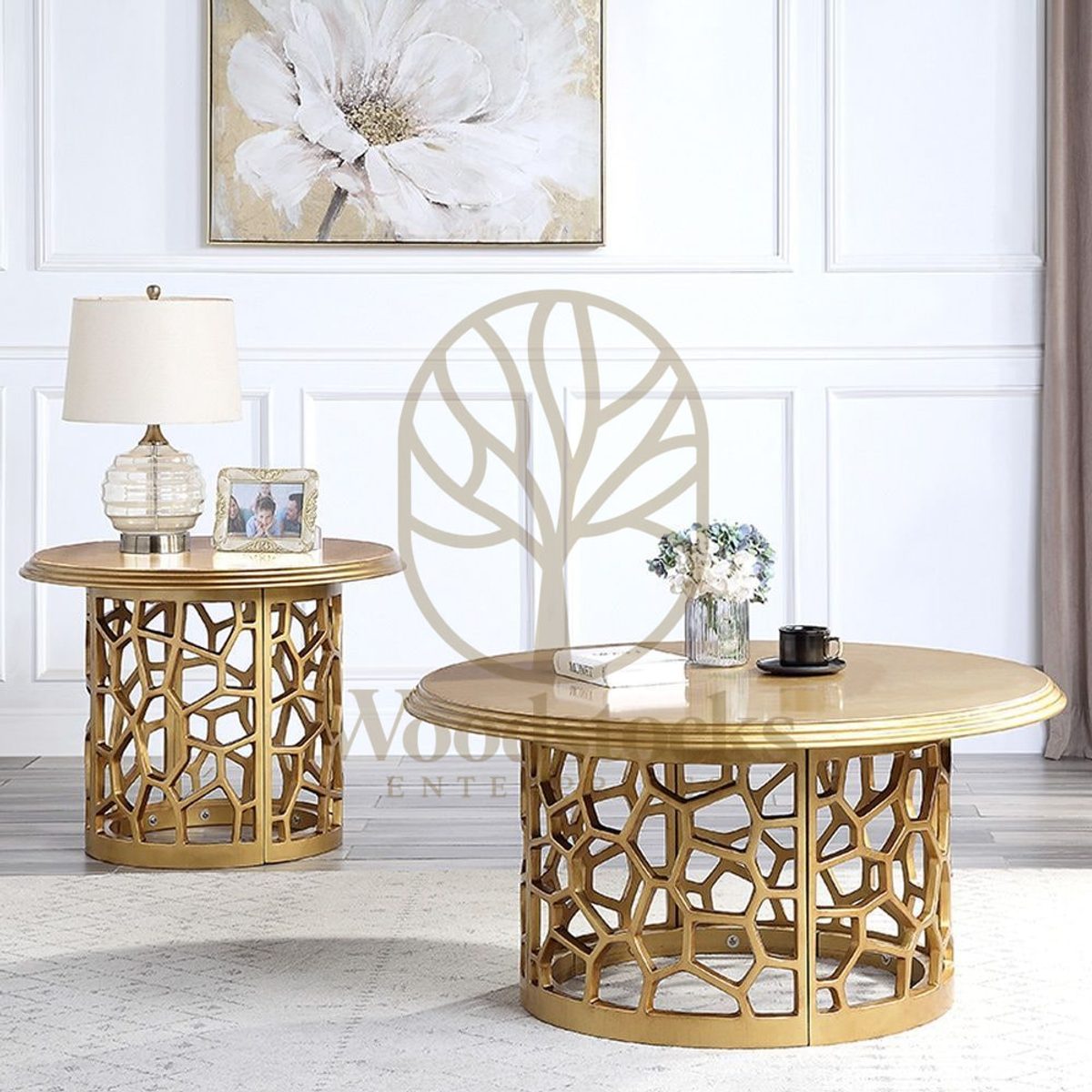 Teak Classic Center Table, view 2