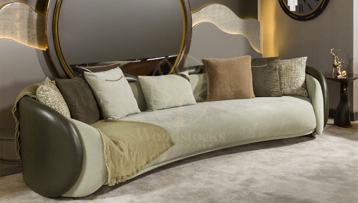 Luxury Sedef Handcrafted Teak Sofa Set, Saharanpur, view 2