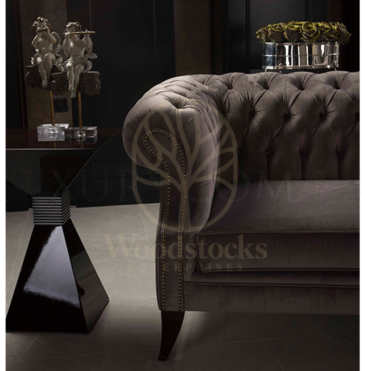 Luxury Opera Art Deco Handcrafted Teak Sofa Set, Saharanpur, view 10