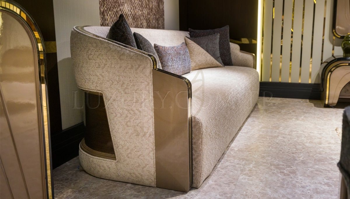 Luxury Luna Handcrafted Teak Sofa Set, Saharanpur, view 10