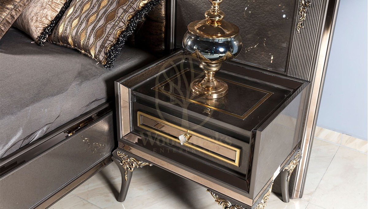 Royal Rabesa Hand Carved Teak King Size Bed, Saharanpur, view 7