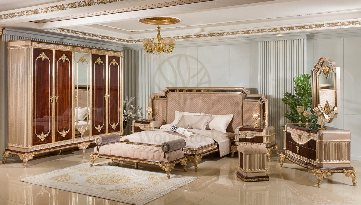Royal Lotus Hand Carved Teak King Size Bed, Saharanpur, King Size Bed
