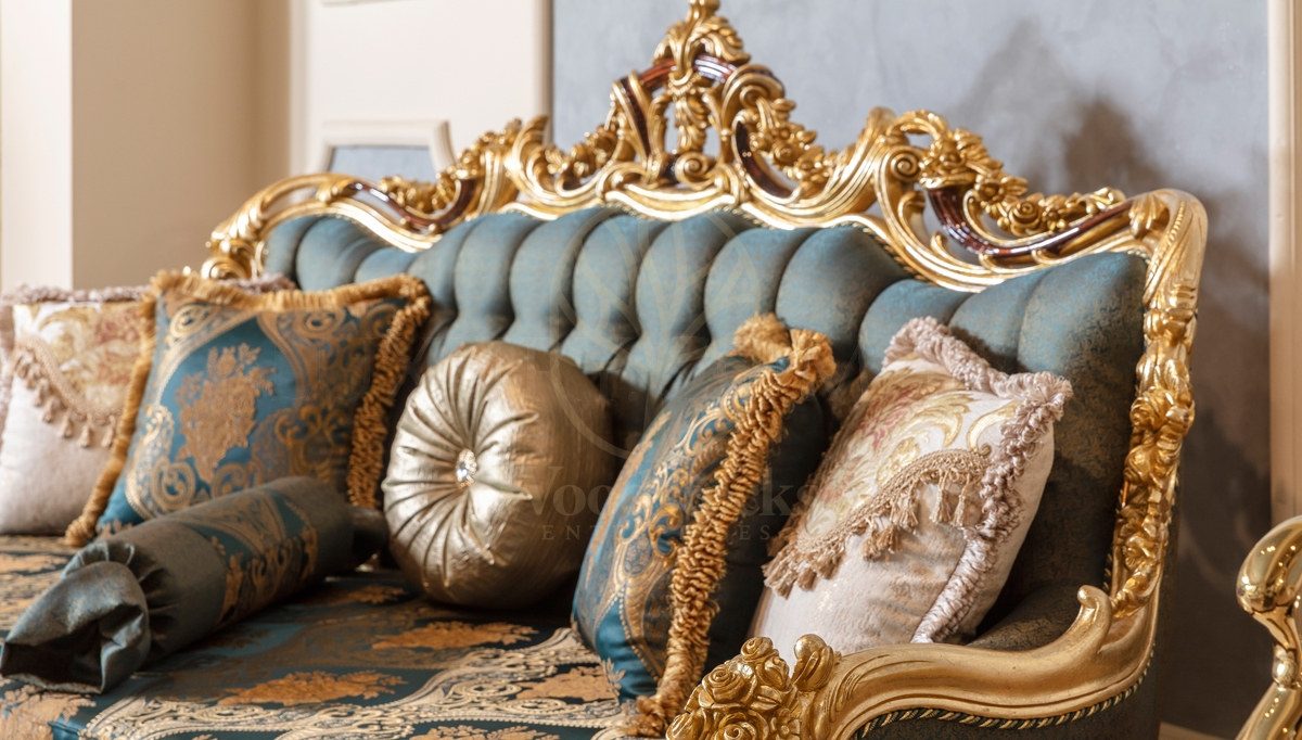 Royal Gazel Hand Carved Teak Sofa Set, Saharanpur, view 9