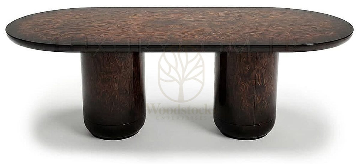 Luxury Nerisa Brown Handcrafted Teak Dining Table Set, Saharanpur, view 4