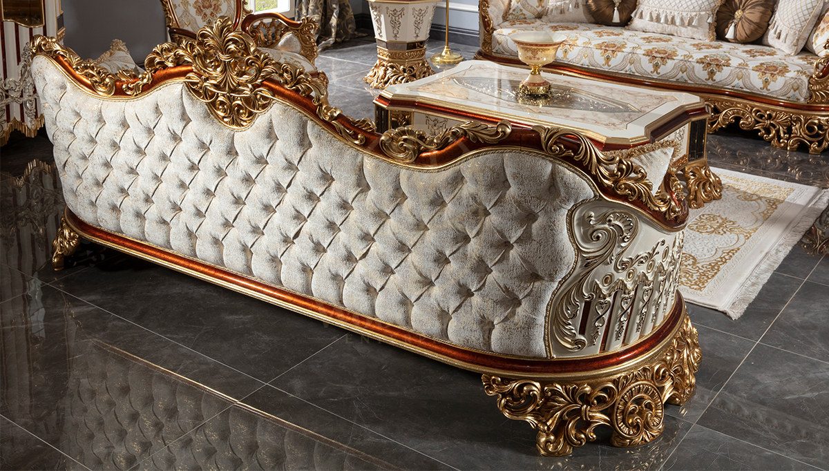 Royal Hurrem Hand Carved Teak Sofa Set II, Saharanpur, view 8