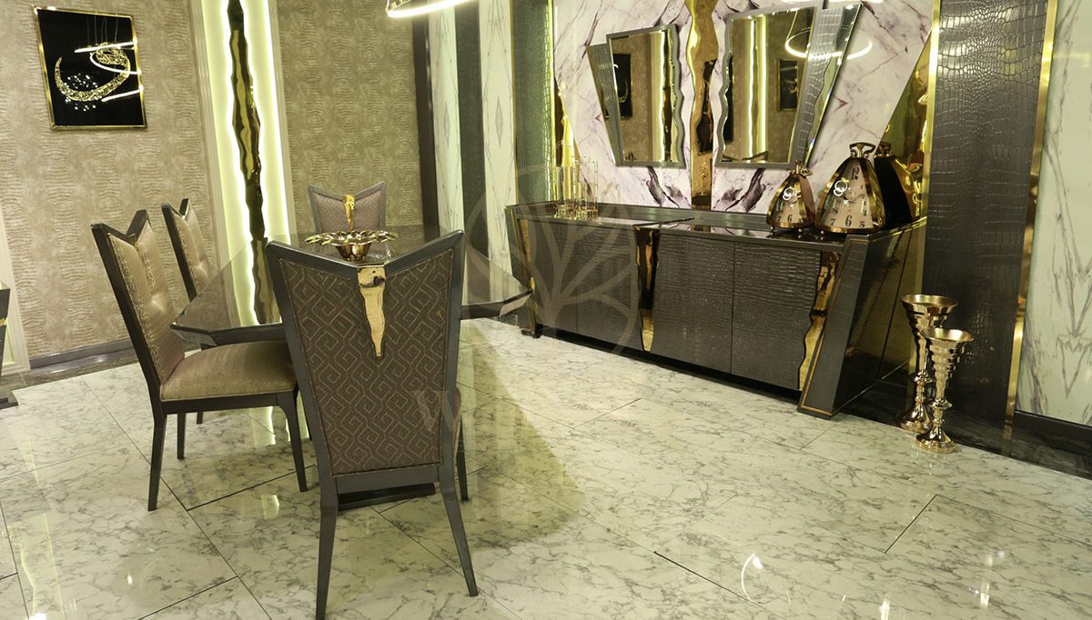 Luxury Regiton Handcrafted Teak Dining Table Set, Saharanpur, view 2