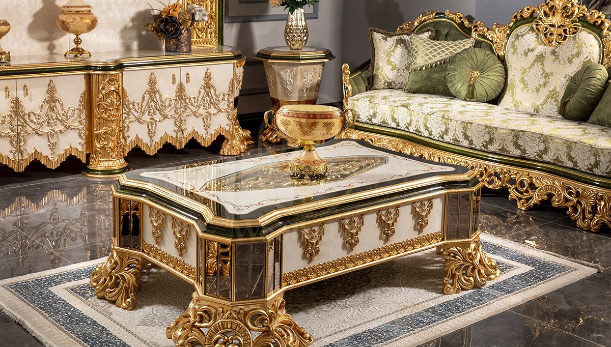 Royal Hurrem Hand Carved Teak Sofa Set, Saharanpur, view 5
