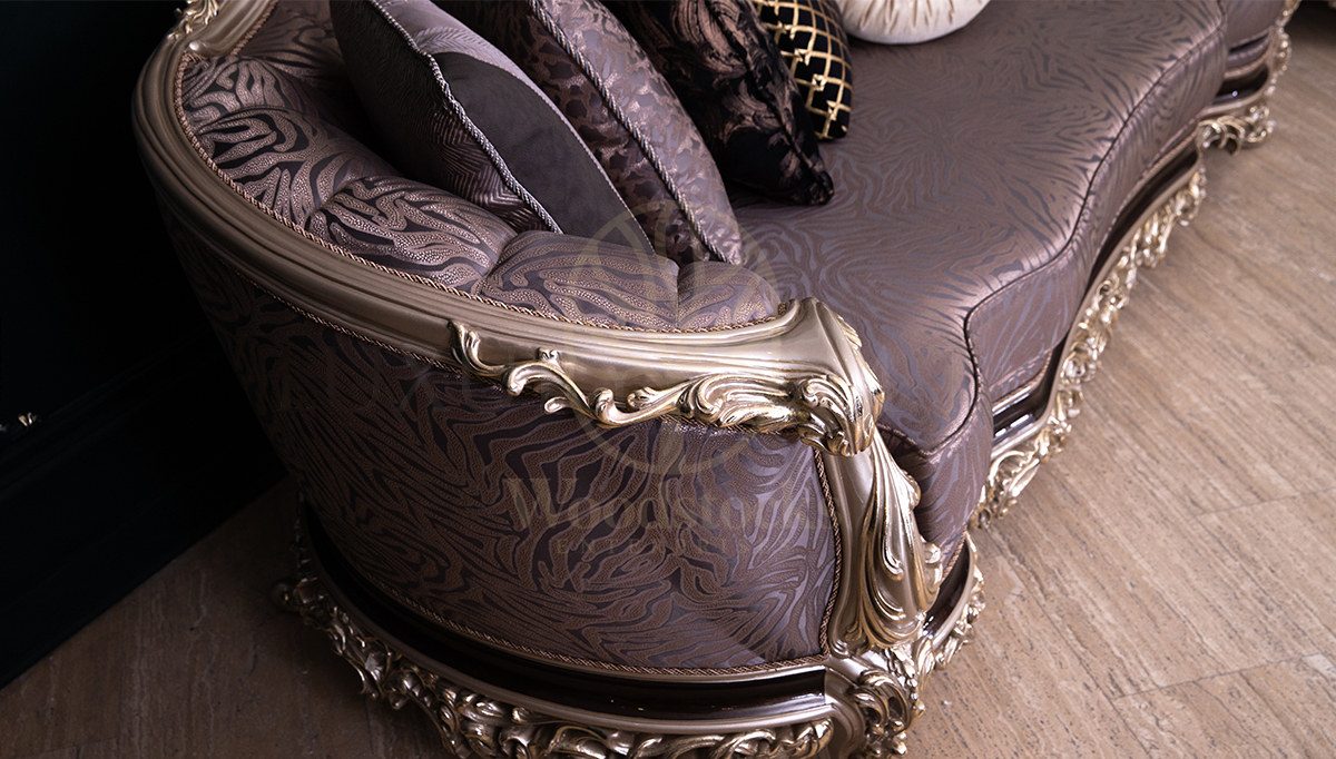 Royal Atlanta Hand Carved Teak Sofa Set, Saharanpur, view 7