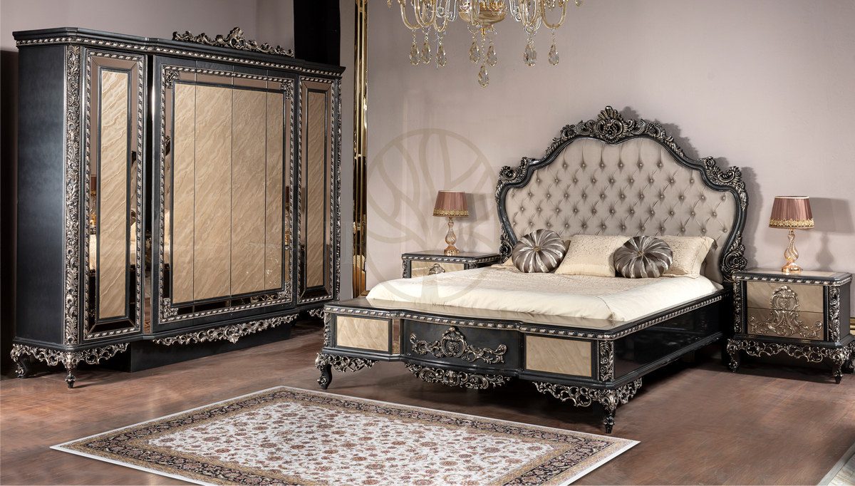 Royal Madley Hand Carved Teak King Size Bed, Saharanpur, King Size Bed