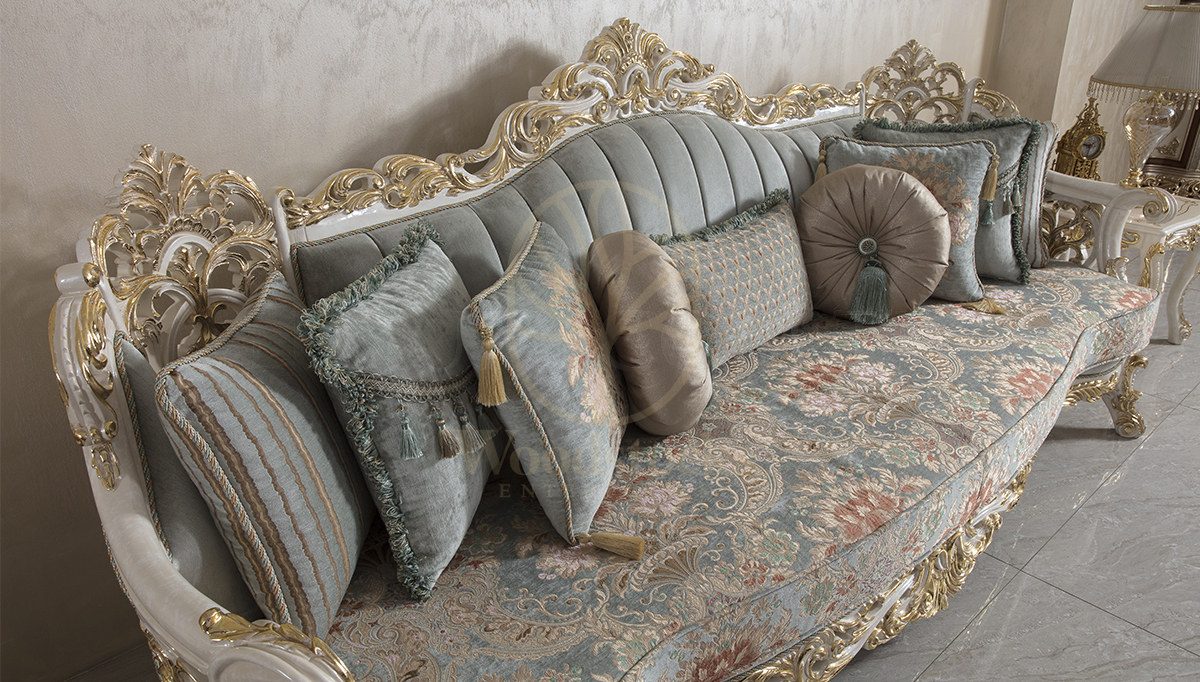 Royal Nepal Hand Carved Teak Sofa Set, Saharanpur, view 7