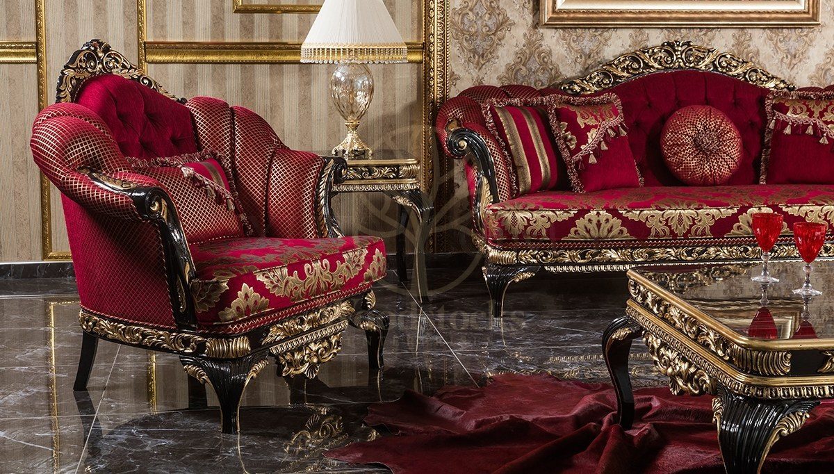 Royal Sadrazam Hand Carved Teak Sofa Set, Saharanpur, view 2