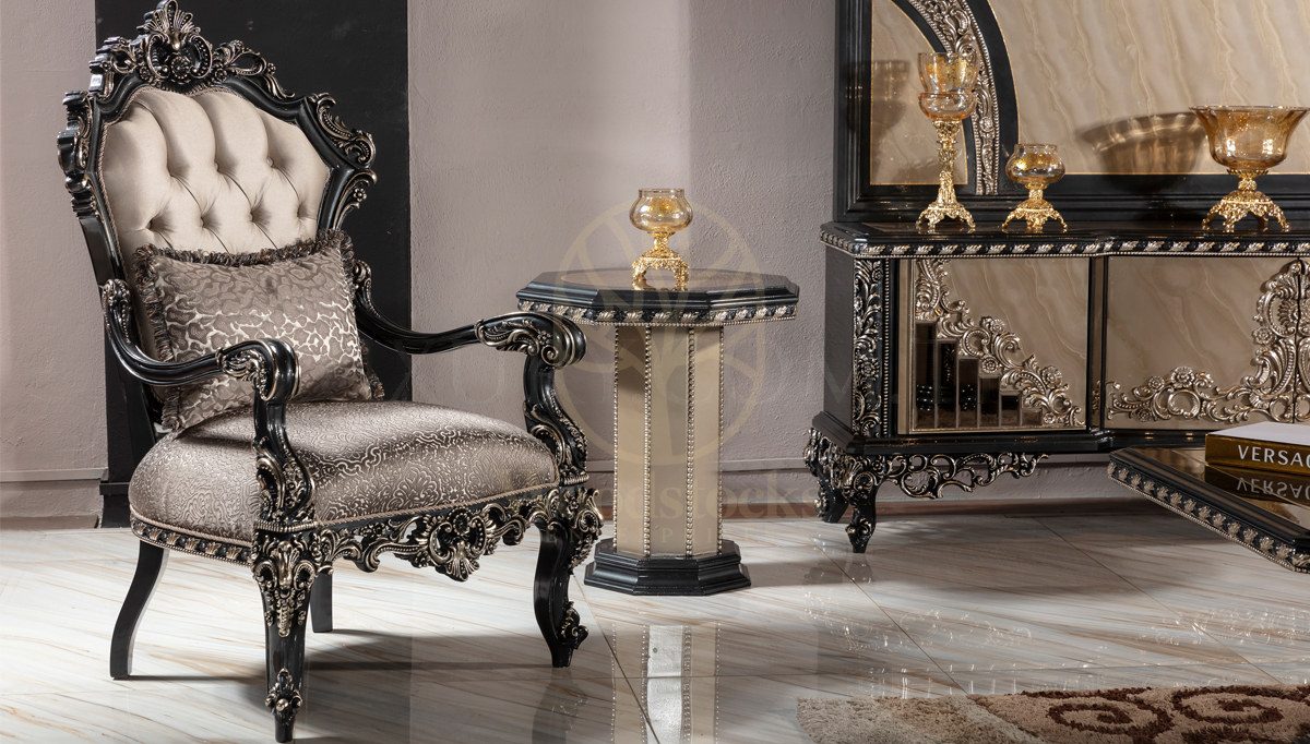 Royal Madley Hand Carved Teak Sofa Set, Saharanpur, view 4