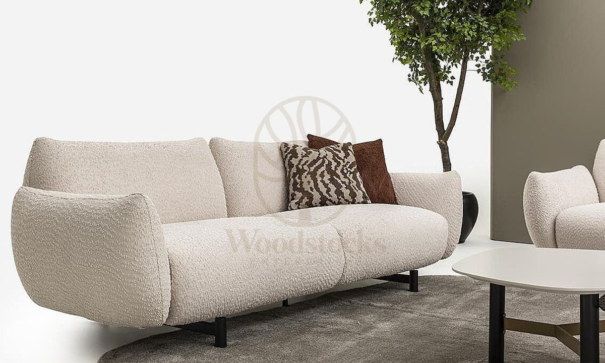 Luxury Valencia Handcrafted Teak Sofa Set, Saharanpur, view 4