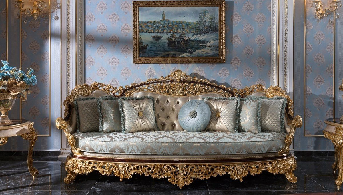 Royal Altay Hand Carved Teak Sofa Set, Saharanpur, view 6