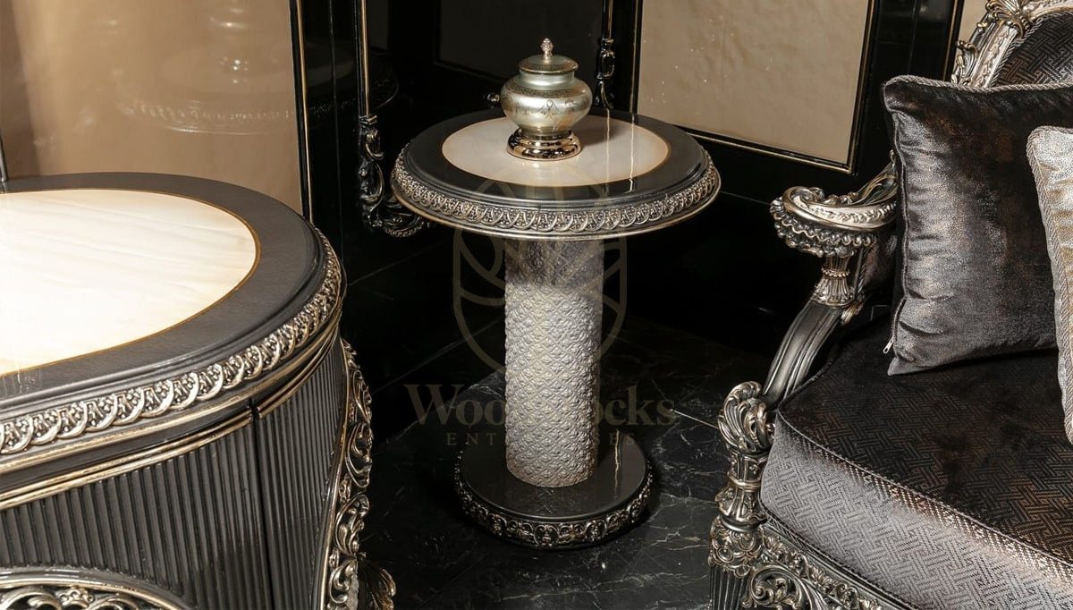 Royal Dolunay Hand Carved Teak Sofa Set, Saharanpur, view 7