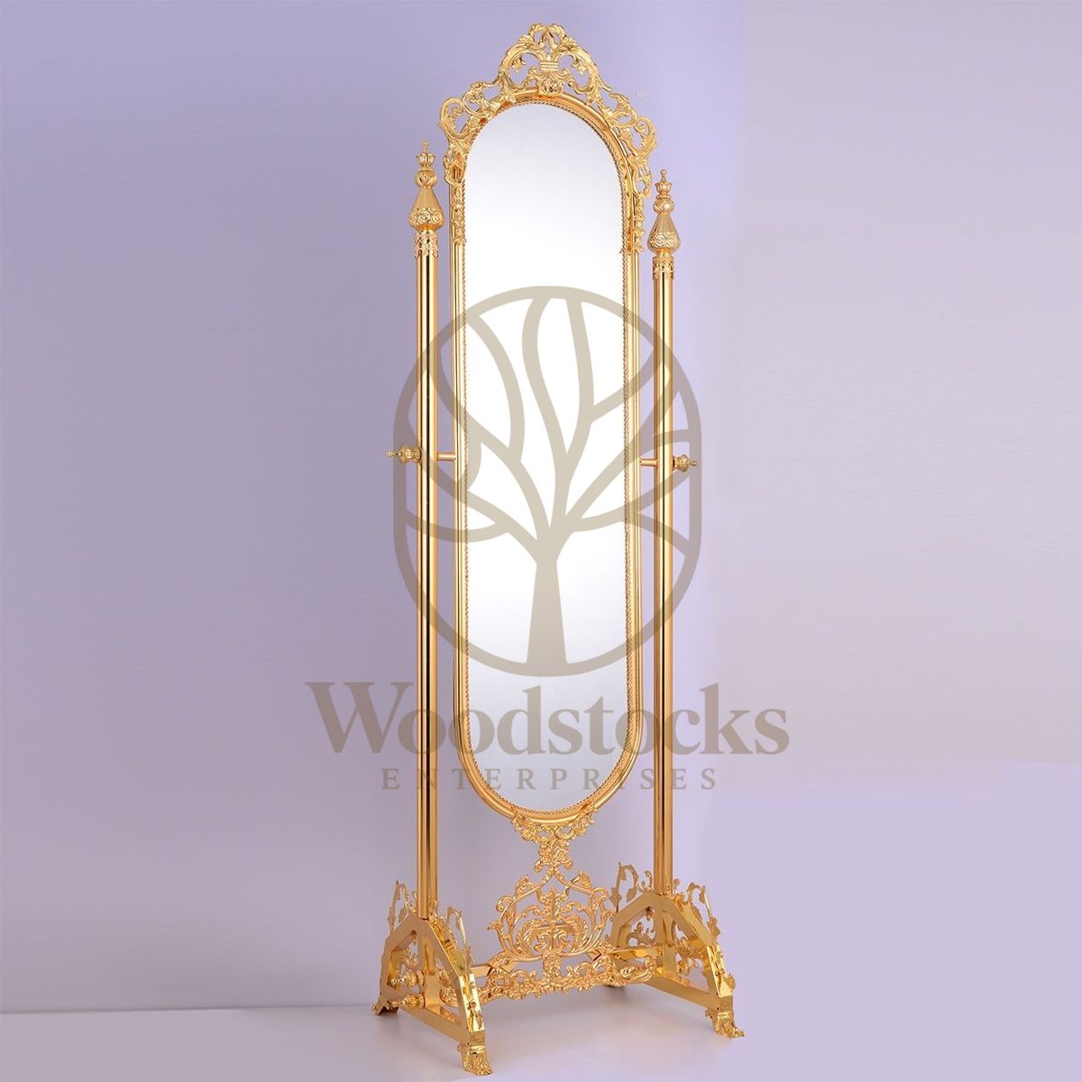 Teak Royal Decorative Mirror III, Mirror Frame
