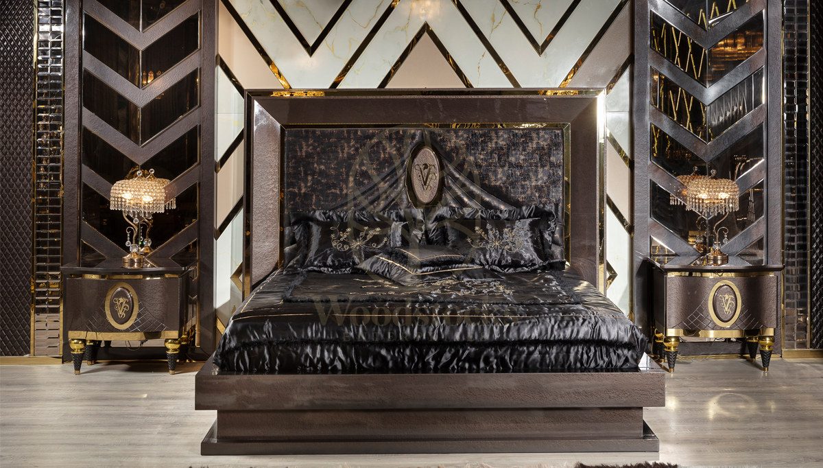 Luxury Viena Handcrafted Teak King Size Bed, Saharanpur, view 3