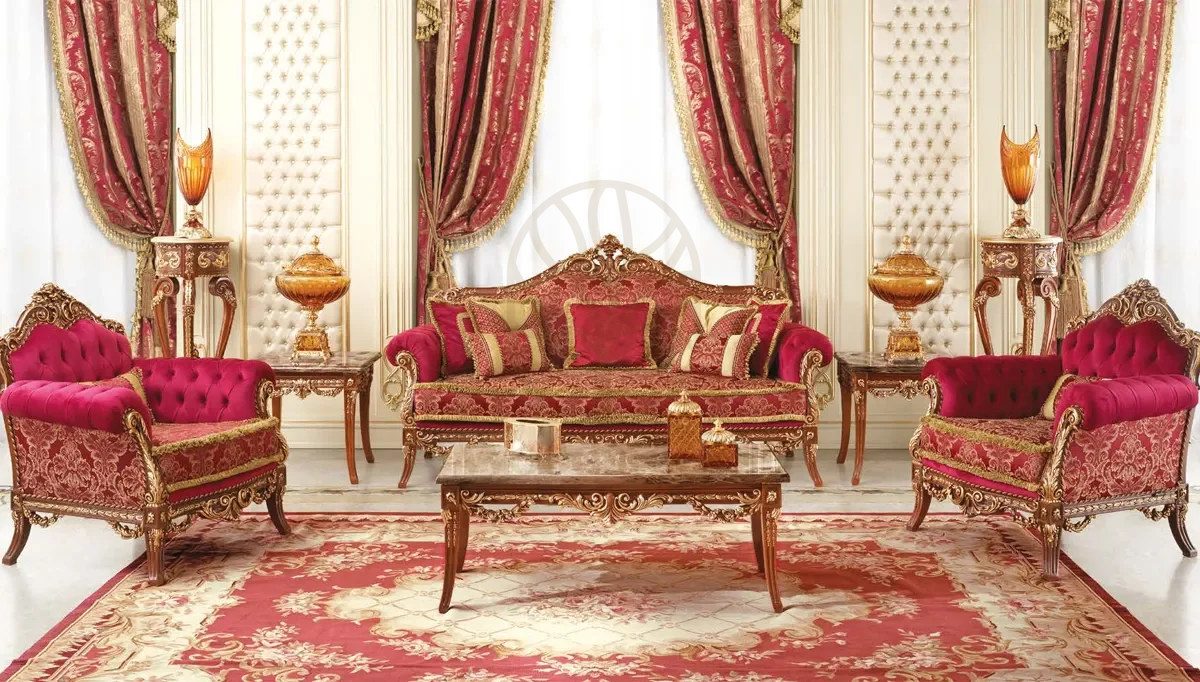 Royal Jeddah Majlis Hand Carved Teak Sofa Set, Saharanpur, view 3