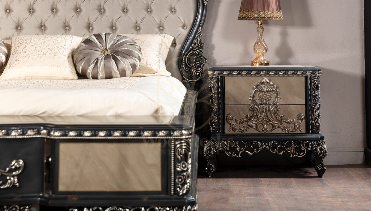 Royal Madley Hand Carved Teak King Size Bed, Saharanpur, view 6