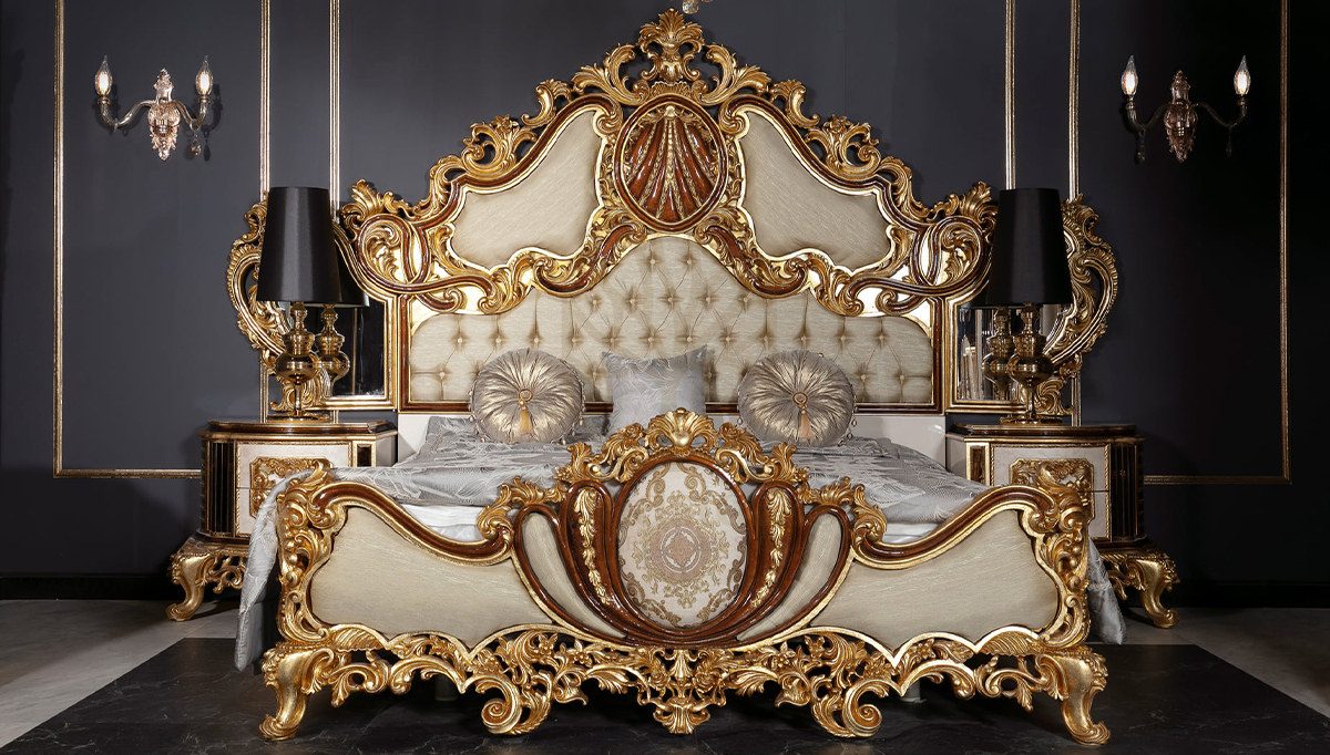 Royal Sanremo Hand Carved Teak King Size Bed, Saharanpur, view 5