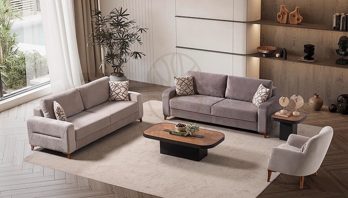 Luxury Kaftan Handcrafted Teak Sofa Set, Saharanpur, Sofa Set