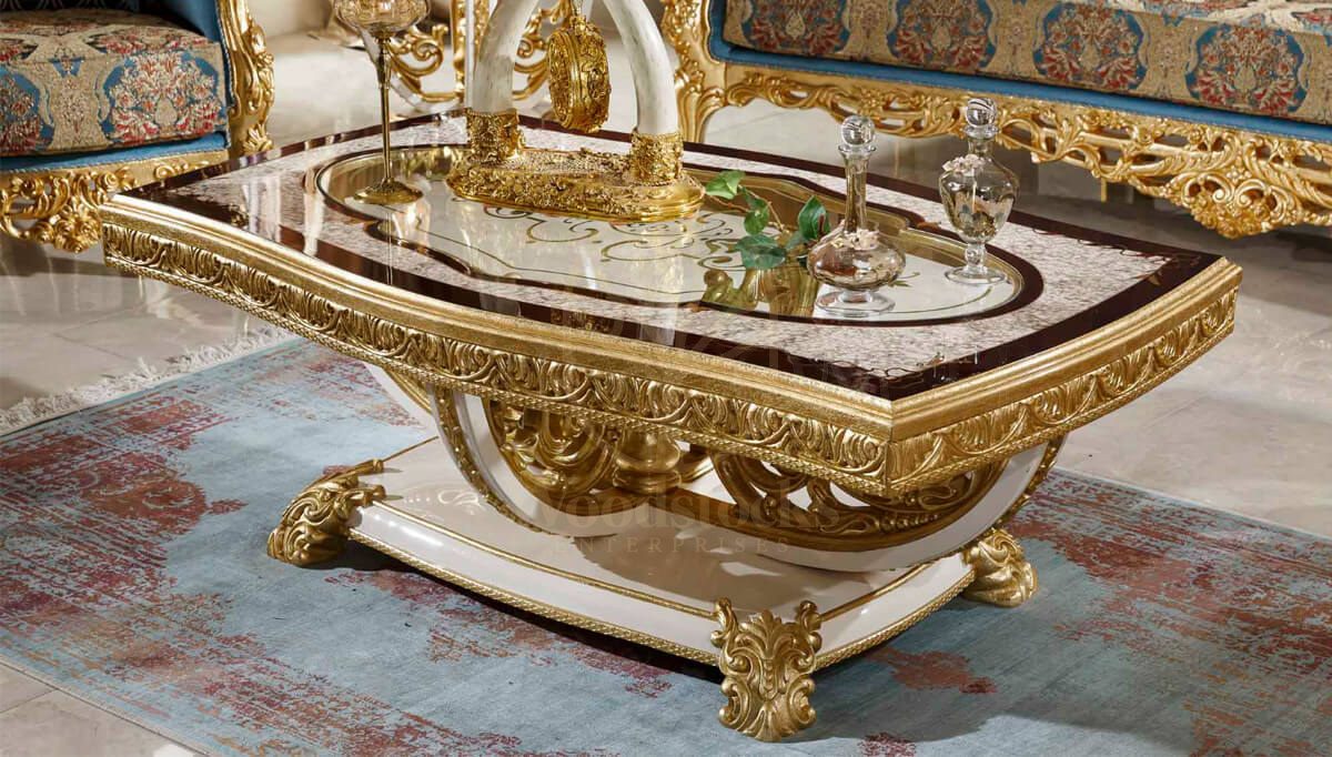 Royal Sultanahmet Hand Carved Teak Sofa Set II, Saharanpur, view 6