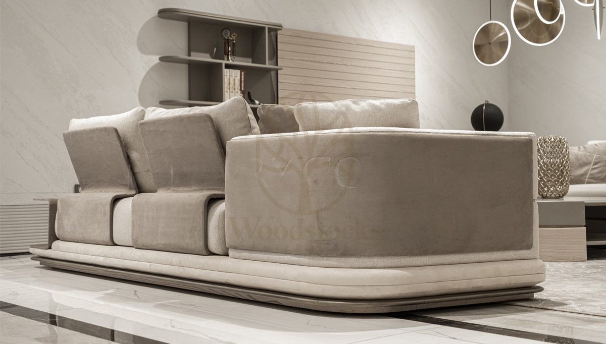 Luxury Nevio Handcrafted Teak Sofa Set, Saharanpur, view 5