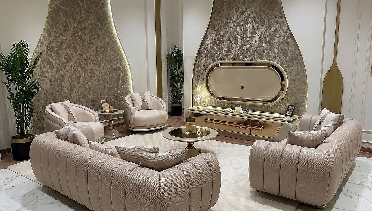 Luxury Imperia Handcrafted Teak Sofa Set, Saharanpur, Sofa Set