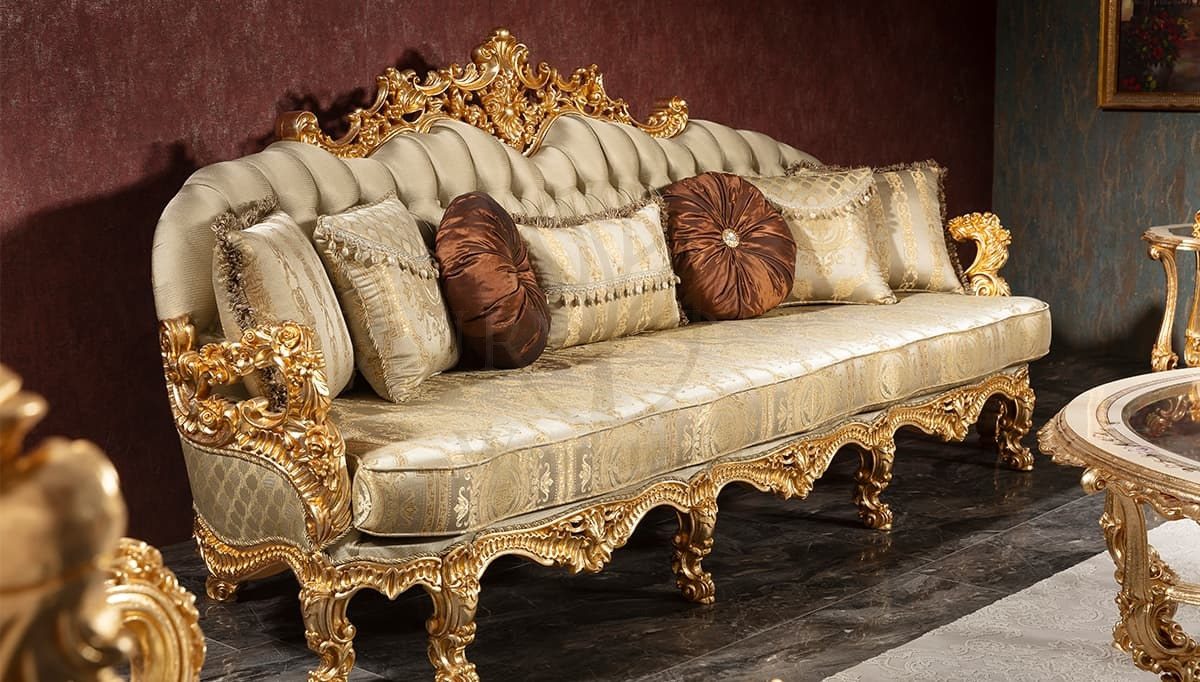 Royal Radisson Hand Carved Teak Sofa Set, Saharanpur, view 4