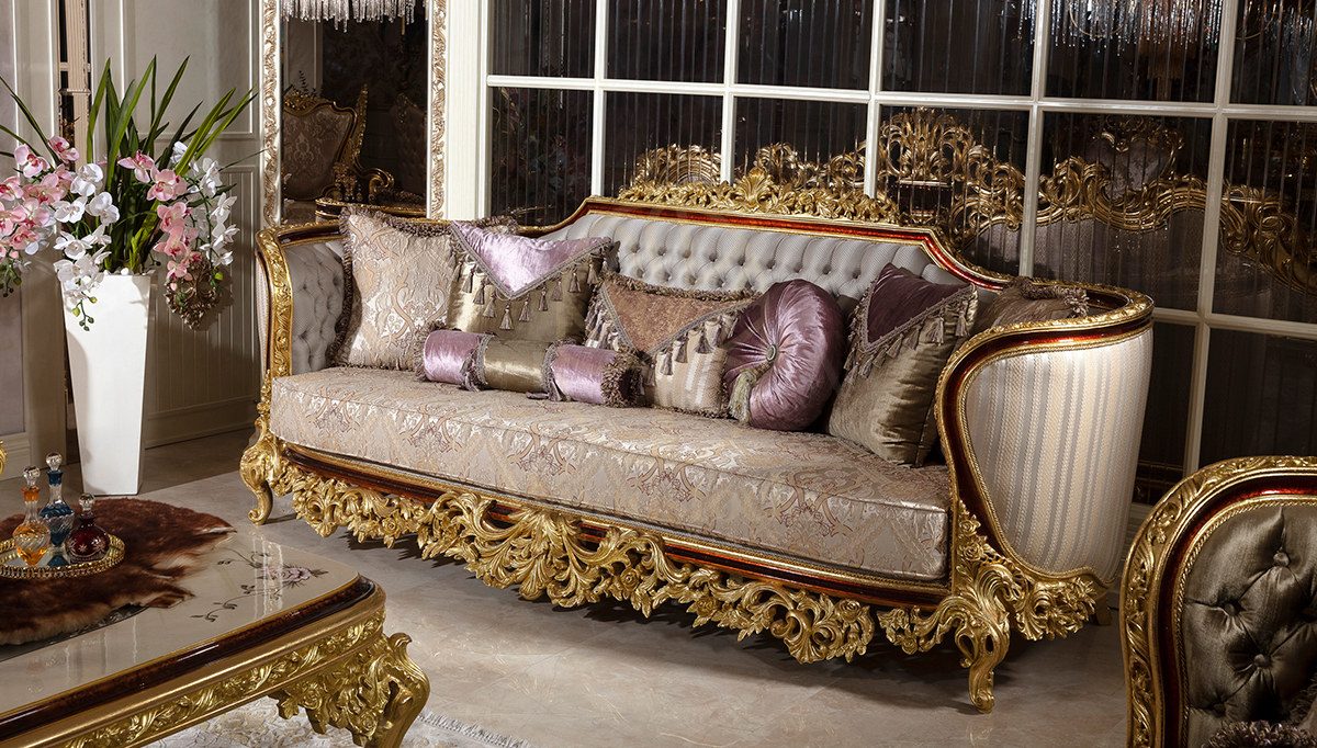 Royal Fenoras Hand Carved Teak Sofa Set, Saharanpur, view 7
