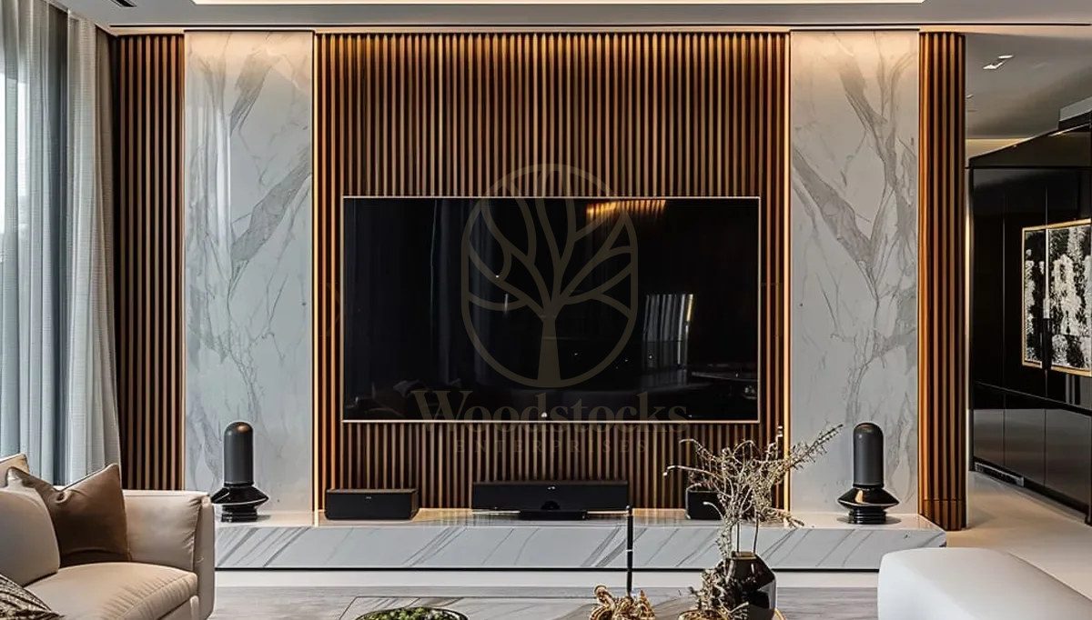 Luxury Nova Handcrafted Teak TV Cabinet, Saharanpur, view 2