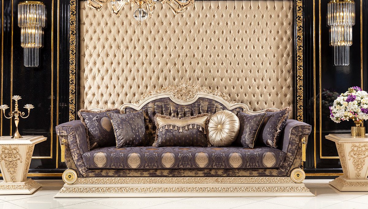 Royal Toronto Hand Carved Teak Sofa Set II, Saharanpur, view 5