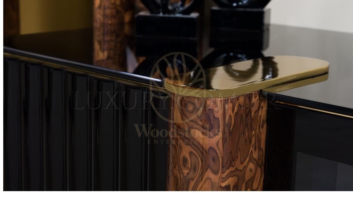 Luxury Lilia Handcrafted Teak TV Cabinet, Saharanpur, view 3