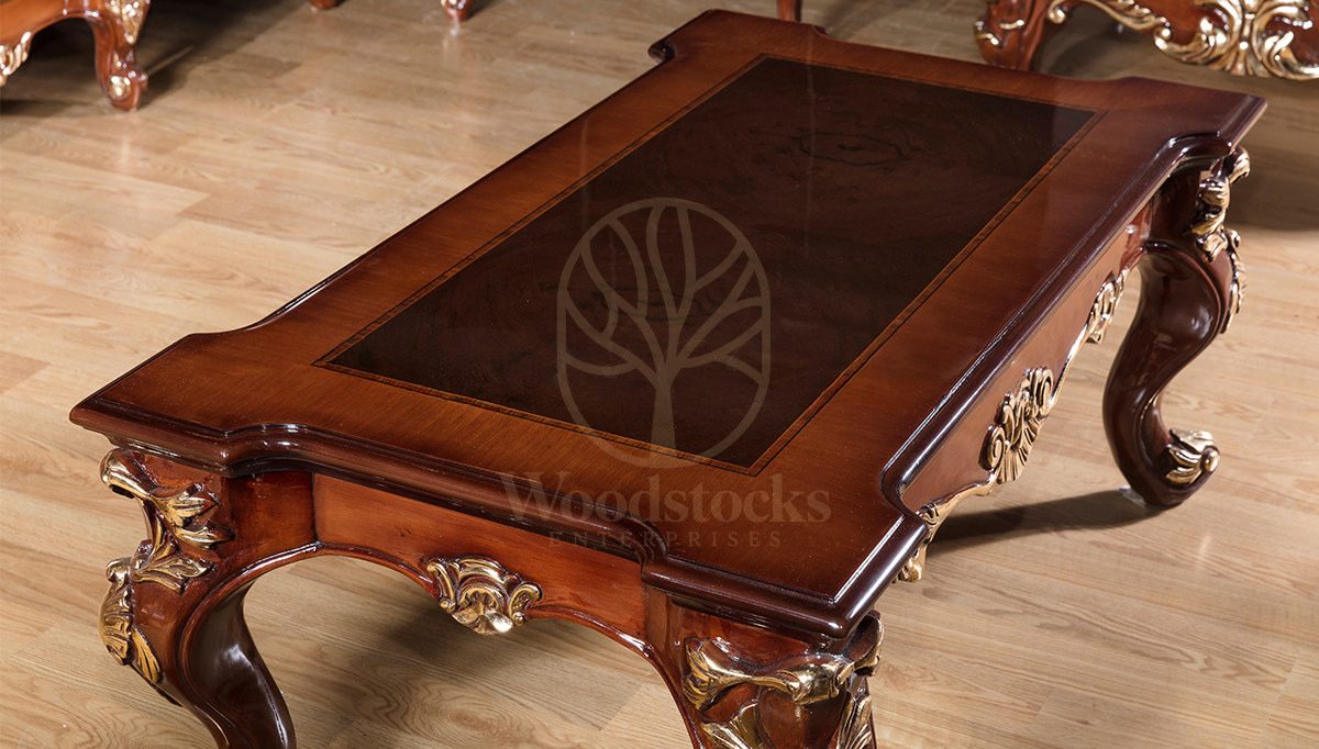 Royal Saray Hand Carved Teak Office Table, Saharanpur, view 6