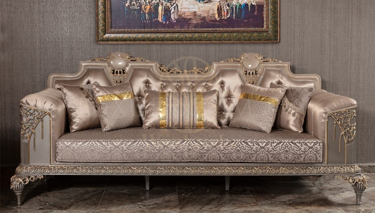 Royal Valena Hand Carved Teak Sofa Set, Saharanpur, view 2