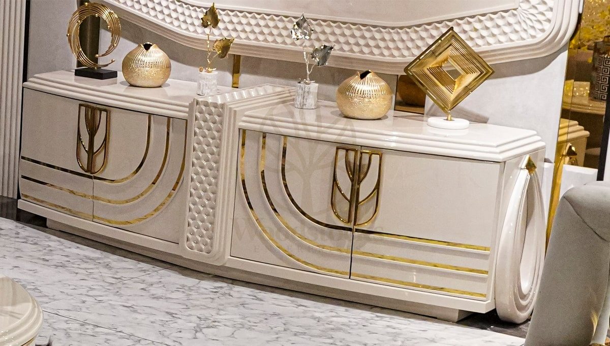 Luxury Triton Handcrafted Teak TV Cabinet, Saharanpur, view 3