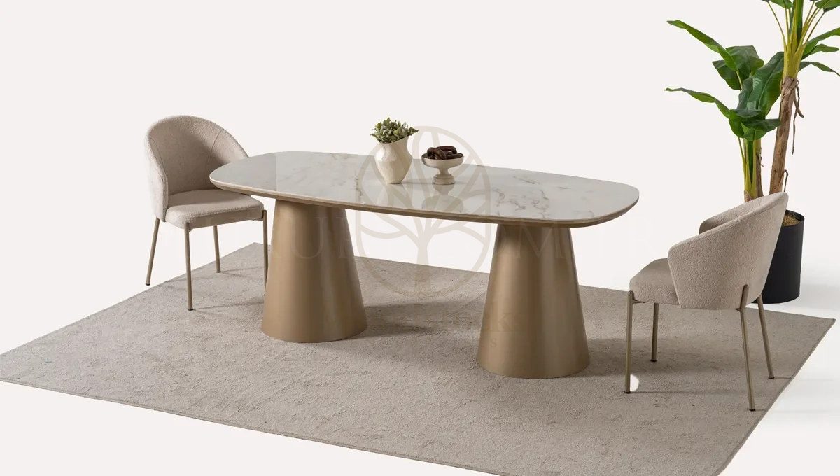 Luxury Magis Handcrafted Teak Dining Table Set, Saharanpur, view 3