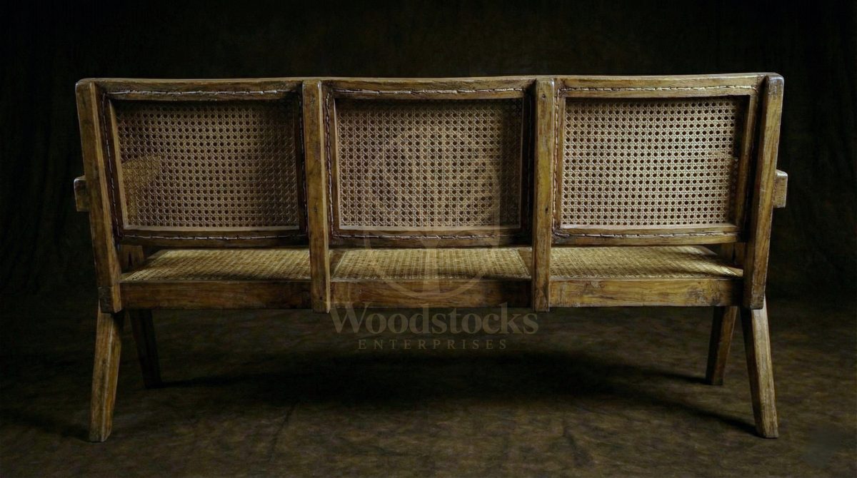 Luxury Teak Jeanneret Capitol Complex Assembly Seating, Saharanpur, view 6