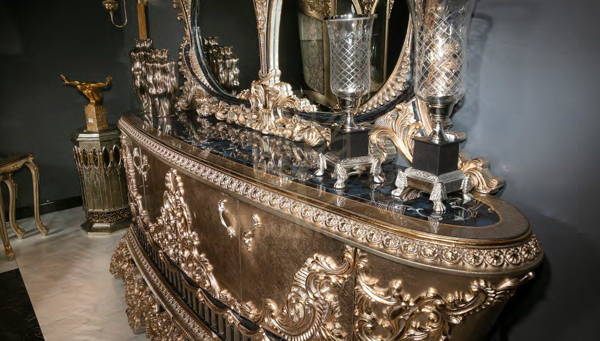 Royal Bilbao Hand Carved Teak Sofa Set II, Saharanpur, view 6