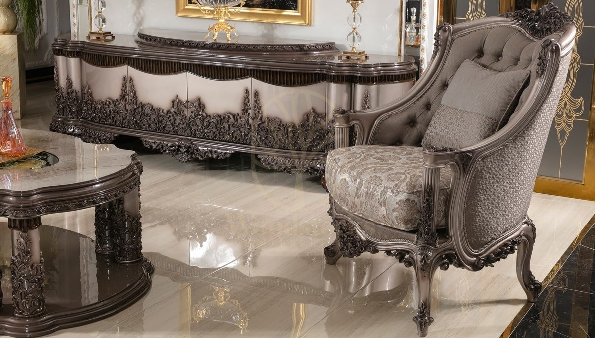 Royal Medora Hand Carved Teak Sofa Set, Saharanpur, view 9