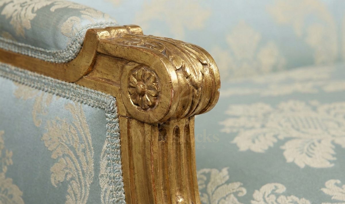 Royal Teak Versailles Bleu Salon Ensemble, Saharanpur, view 6