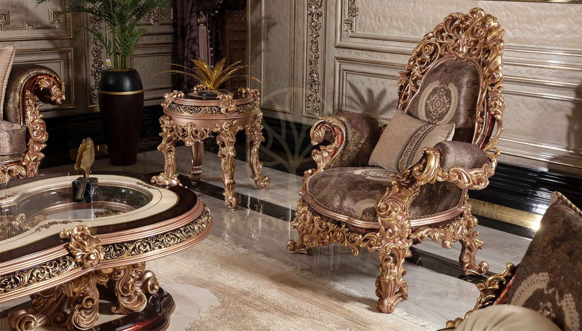 Royal Sumela Hand Carved Teak Sofa Set, Saharanpur, view 8