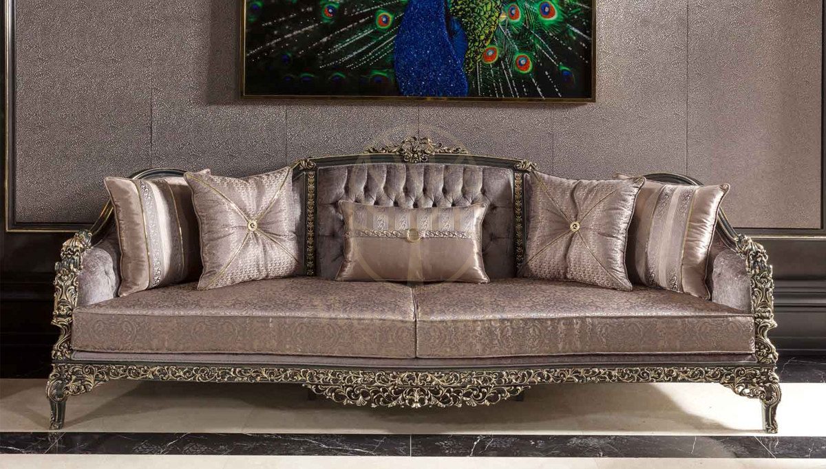 Royal Esterosa Hand Carved Teak Sofa Set, Saharanpur, view 9