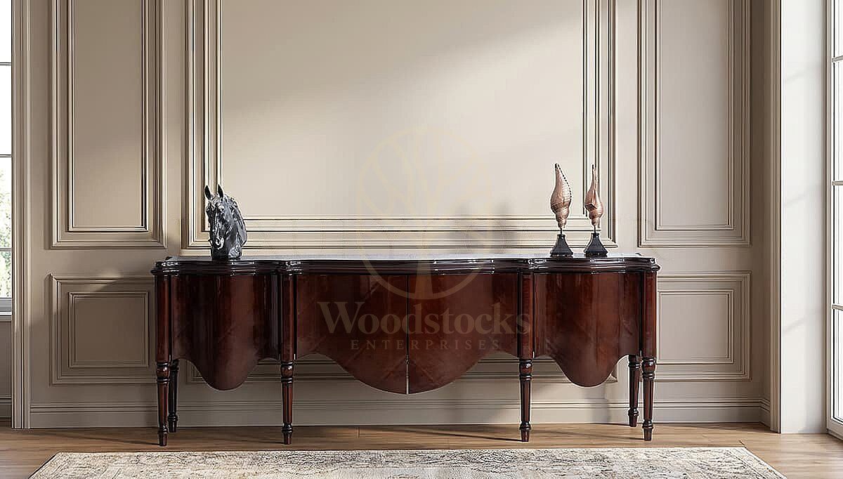 Luxury Florenza Handcrafted Teak Dining Table Set, Saharanpur, view 4