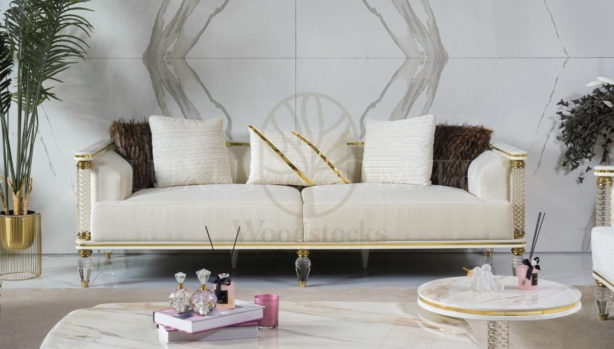 Luxury Viola Handcrafted Teak Sofa Set, Saharanpur, view 2