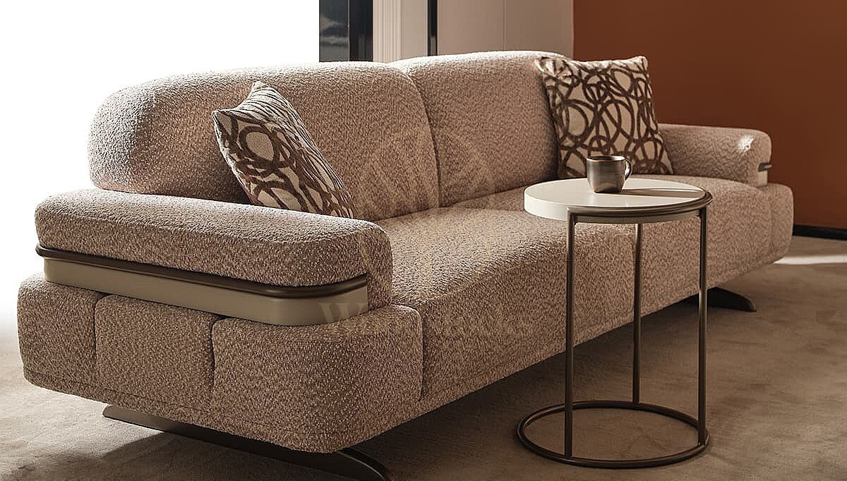 Luxury Yildiz Beige Handcrafted Teak Sofa Set, Saharanpur, view 2