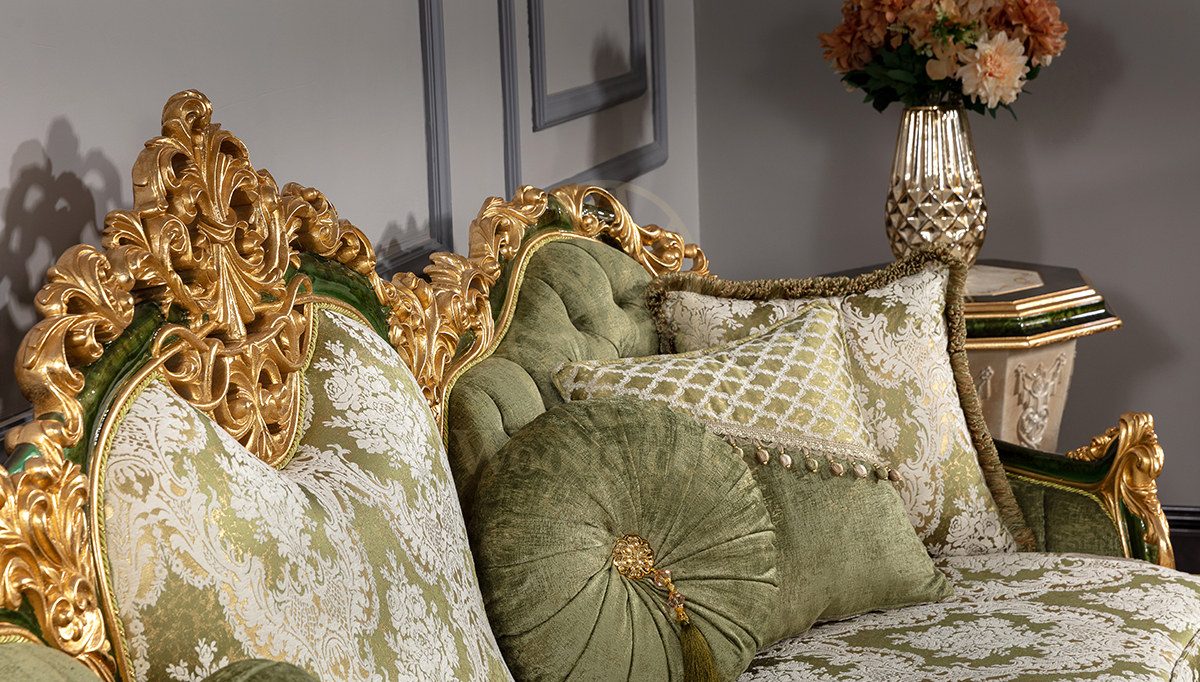 Royal Hurrem Hand Carved Teak Sofa Set, Saharanpur, view 10