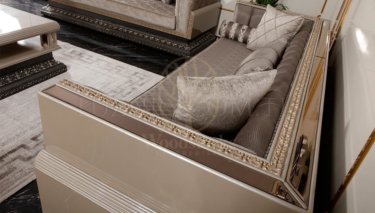 Royal Pars Hand Carved Teak Sofa Set, Saharanpur, view 8